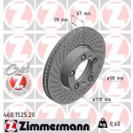 Brzdový kotouč ZIMMERMANN 460.1525.20