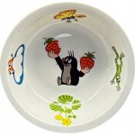 Thun 1794 Dětská porcelánová miska Krtek a jahody 135 mm – Zboží Dáma