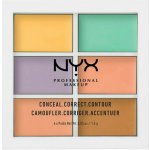 NYX Professional Makeup Color Correcting Concealer paletka 1,5 g – Zboží Dáma