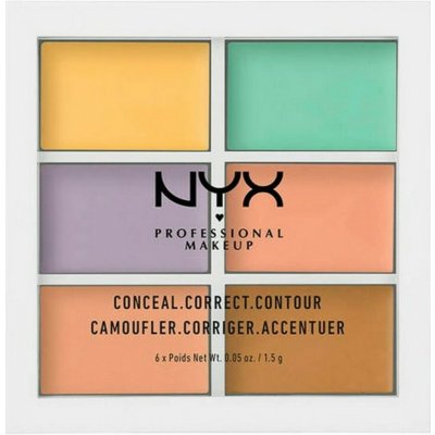 NYX Professional Makeup Color Correcting Concealer paletka 1,5 g – Zbozi.Blesk.cz