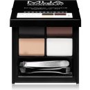 Makeup Revolution Focus & Fix sada pro dokonalé obočí Medium Dark 5,8 g