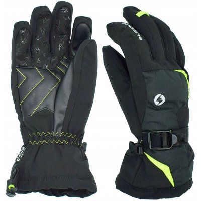 Blizzard Reflex ski gloves black/green – Zboží Mobilmania