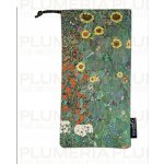Plumeria látkové pouzdro na brýle Garden with Sunflowers Gustav Klimt – Zboží Dáma