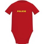 Dětské body krátký rukáv premium Policie – Hledejceny.cz