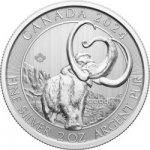 Royal Canadian Mint stříbrná mince Ice Age Canada Mamut srstnatý 2024 2 oz