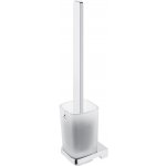 Nimco Maya WC štětka nástěnná s držákem matné sklo chrom MA 29094CN-HR-26 – Hledejceny.cz