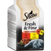 Sheba Fresh & Fine Hovězí a Kuřecí ve šťávě 6 x 50 g