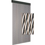 Závěs do dveří Dara černá/bílá 90x210 cm – Hledejceny.cz