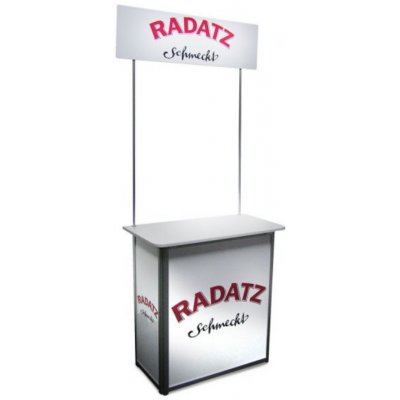 EXPOINT Degustační a reklamní promostolek 90 x 45 x 90cm – Sleviste.cz