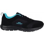 Slazenger Force Mesh Womens Trainers Black/Blue – Zboží Dáma