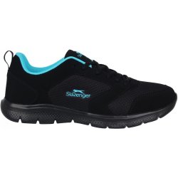 Slazenger Force Mesh Womens Trainers Black/Blue