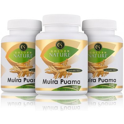 Golden Nature Muira Puama 2 + 1 300 kapslí – Hledejceny.cz