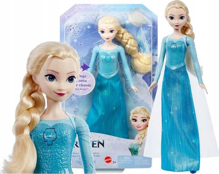 Mattel Frozen Zpívající Elsa 30 cm