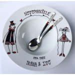 Maxi svatební talíř pro dva - pro NOVOMANŽELE II. – Sleviste.cz