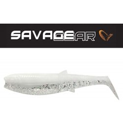 Savage Gear Cannibal Shad White Flash 6,8cm 3g