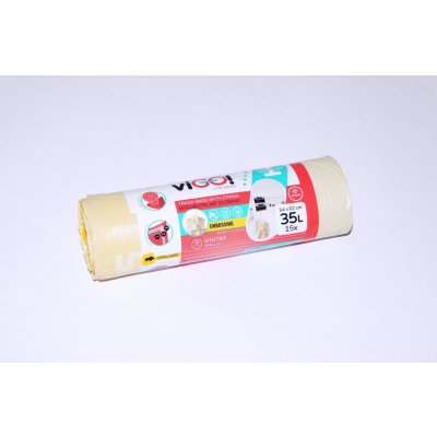 Vigo pytle zatahovací LDPE 35 l 26µm 15ks s vůní vanilky – Zboží Dáma