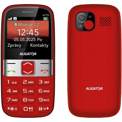 ALIGATOR A775 Senior červená – Hledejceny.cz