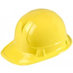 Plastová helma dělník žlutá – Zboží Mobilmania