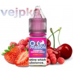 Oxva OX Passion Strawberry Raspberry Cherry 10 ml 20 mg – Sleviste.cz