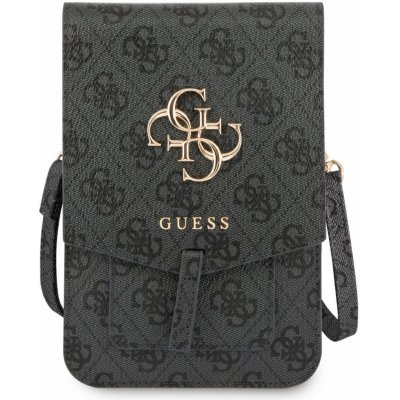 Guess PU 4G Metal Logo Grey – Zboží Živě