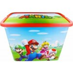 Stor Úložný box Super Mario a princezna 23 l – Zboží Dáma