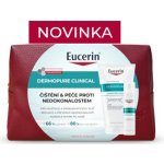 Eucerin DermoPure Clinical Correcting Cleanser exfoliační čisticí gel na obličej a tělo 150 ml + Eucerin DermoPure Clinical Triple Action fluid proti nedokonalostem aknózní pleti 40 ml – Zboží Dáma