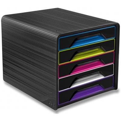 CEP Smoove 1110411 zásuvkový box 5 zásuvek vícebarevný – Zboží Mobilmania