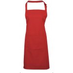 Cotton Classics Zástěra Colours lacl s kapsou červená – Hledejceny.cz