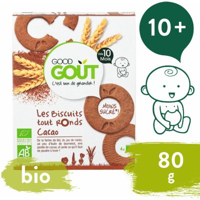 Good Gout BIO Kakaová kolečka 80 g – Zboží Dáma