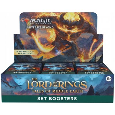 Wizards of the Coast Magic The Gathering: LotR - Tales of Middle-earth Set Booster – Sleviste.cz