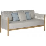 Barlow Tyrie Cocoon Barlow Tyrie 188x84x72 cm teak výplet lanko chalk Sunbrella Standard – Hledejceny.cz
