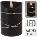 Mat Svíčka LED pr.7x10cm 1LED 7LED ČER – Hledejceny.cz