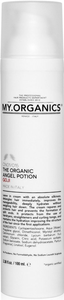 My. Organics The Organic Angel Potion Goji bezoplachový krém 100 ml