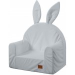 Baby-raj Křeslo králičí uši šedé – Zboží Dáma