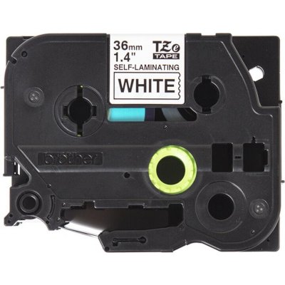 Brother TZE-SL261, bílá/černá, 36mm, samolaminovací TZESL261 – Zboží Živě