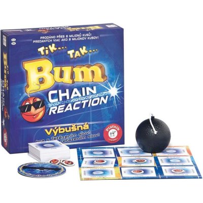 Piatnik Hra TIK TAK BUM Chain Reaction CZ (společenská hra)
