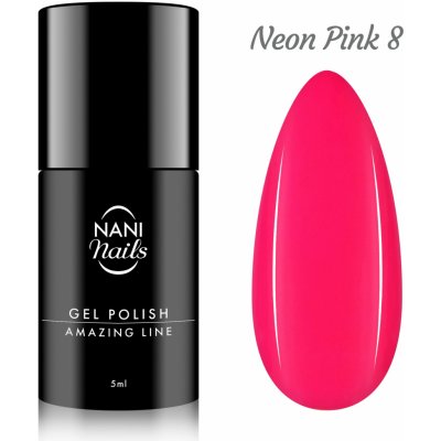 NANI Gel lak Amazing line Neon Pink 5 ml – Sleviste.cz