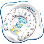 Maltex Redukce na WC s úchyty měkká Šmoulové white – Zboží Mobilmania