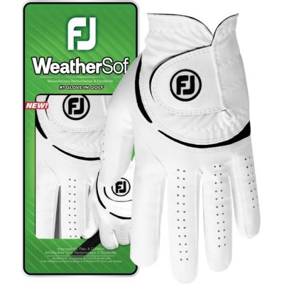 FootJoy WeatherSof 24 Womens Golf Glove bílá S Pravá – Zboží Dáma