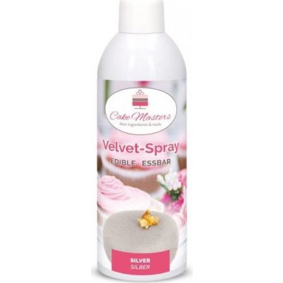 Cake Masters Velvet sprej stříbrný 400 g – Zbozi.Blesk.cz