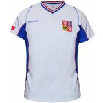 Fotbalový dres ČR pánský - bílý, M – Sleviste.cz