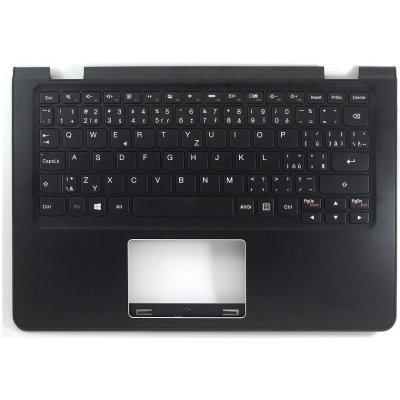 česká klávesnice Lenovo Ideapad Flex 3-1120 Yoga 300-11 CZ/SK černá palmrest – Zboží Mobilmania