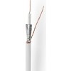 vodič Nedis koaxiální kabel RG59U, 6.0 mm, 100 m, bílá