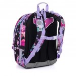 Topgal batoh CODA 25009 fialová černá – Zboží Dáma