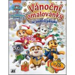 Tlapková patrola Vánoční omalovánky se samolepkami – Zboží Dáma Tlapková patrola Vánoční omalovánky se samolepkami – Zboží Dáma
