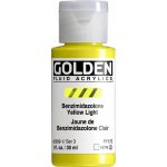 Golden Fluid akrylová barva 2009 benzimidazolone yellow light 30 ml – Sleviste.cz