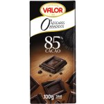Valor Čokoláda bez cukru 85 % 100 g – Zboží Dáma