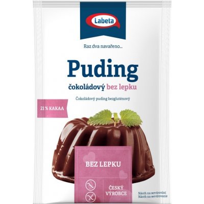 Labeta puding čokoládový bez lepku 45 g – Zboží Dáma