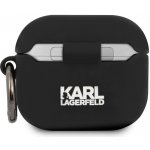 Karl Lagerfeld Apple AirPods 3 cover Silicone Choupette KLACA3SILCHBK – Zboží Mobilmania