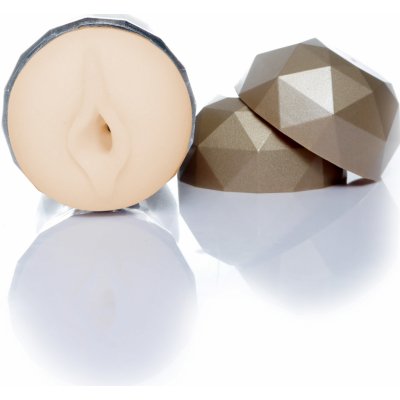 Boss Series Vagina Double Delight Vibrační masturbátor Žlutý – Zbozi.Blesk.cz